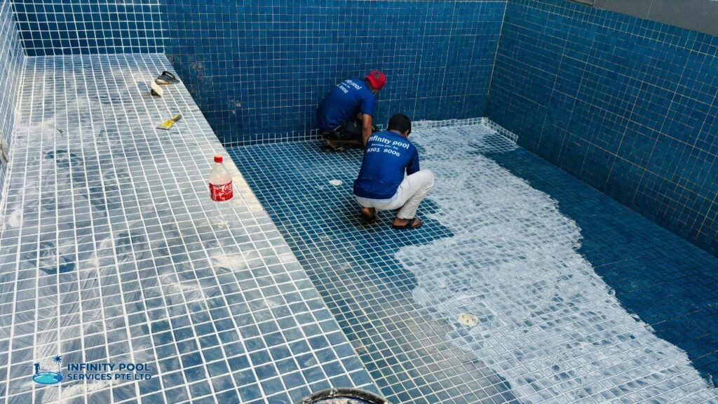 Professional Swimming Pool Regrouting Services in Singapore