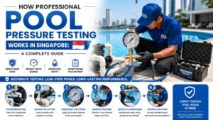 Professional Pool Pressure Testing Works in Singapore