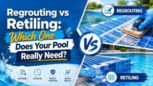 Regrouting vs Retiling Which One Does Your Pool Really Need