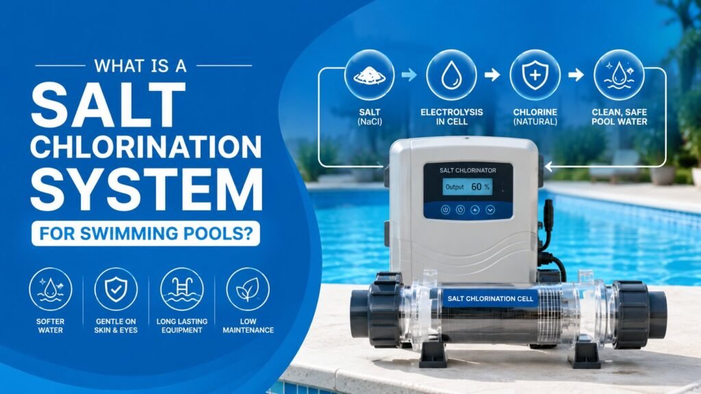 Salt Chlorination System for Swimming Pools
